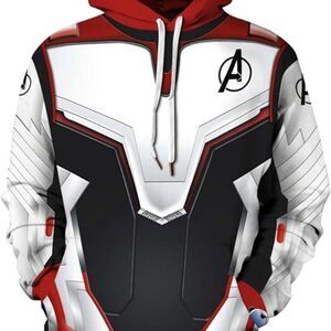 3D Marvel Cosplay Costume Pullover Hoodies Sweatshirt with Pockets